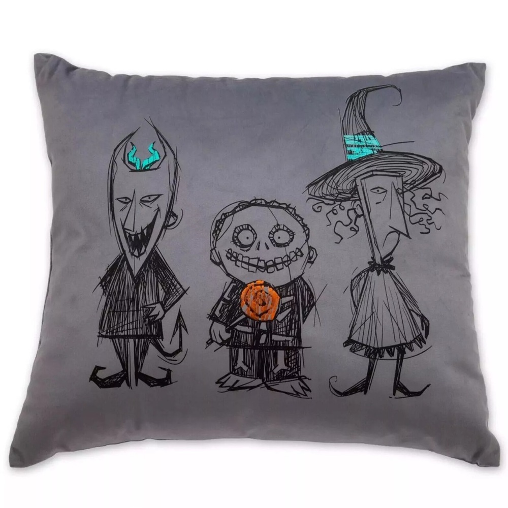 Nightmare Before Christmas two sided reversible pillow NWT